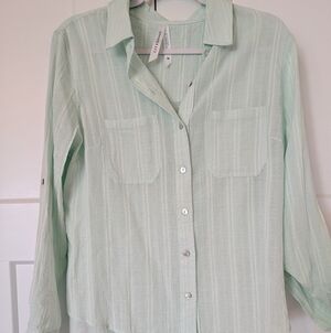 Liverpool Light Green Women's Shirt (new no Tags)